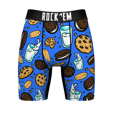 Boxer Briefs - Milk & Cookies All-Over