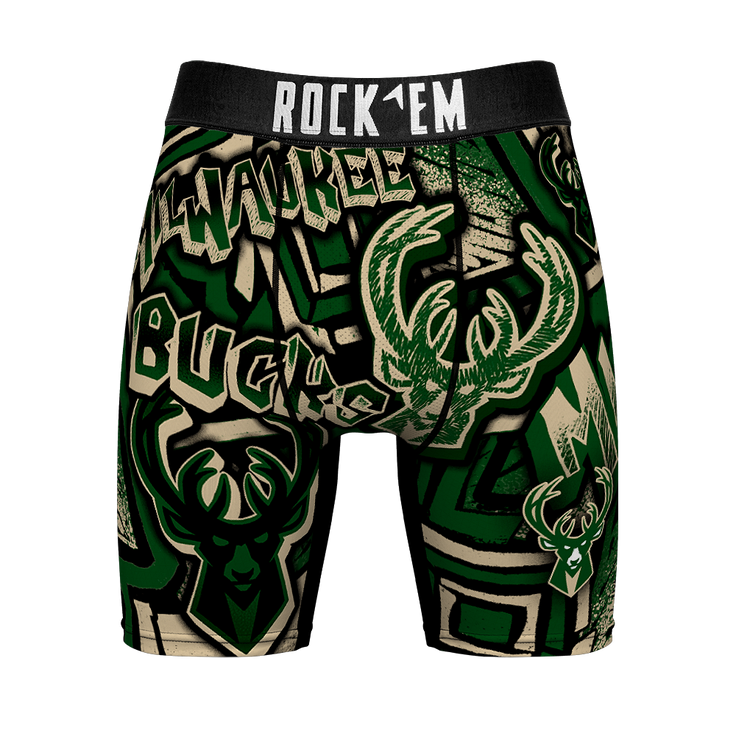 Milwaukee Bucks - Sketched – Front