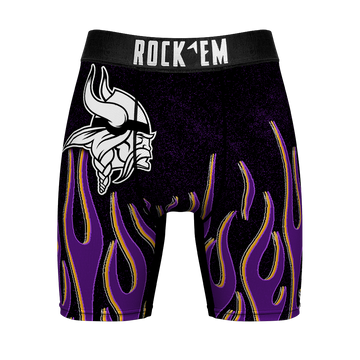 Minnesota Vikings - 3D Flames