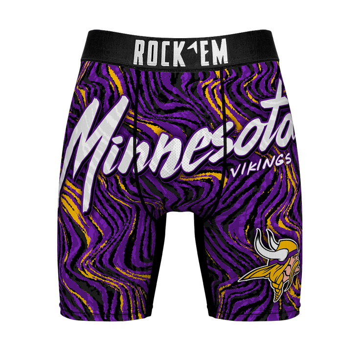 Minnesota Vikings - Neon Wave (Classic) – Front