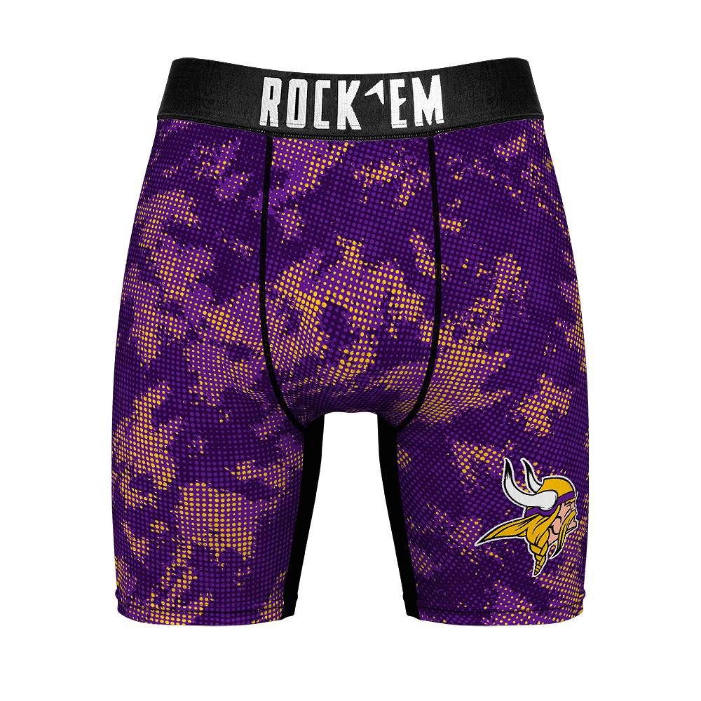 Boxer Briefs - Minnesota Vikings - Tech Camo - {{variant_title}}