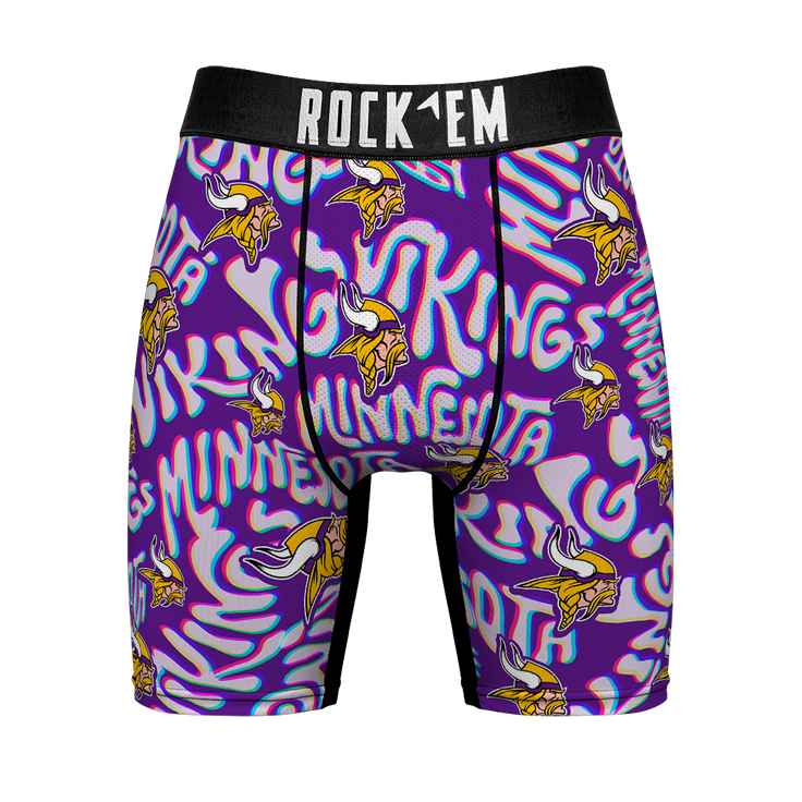 Minnesota Vikings - Twisted Wordmark – Front