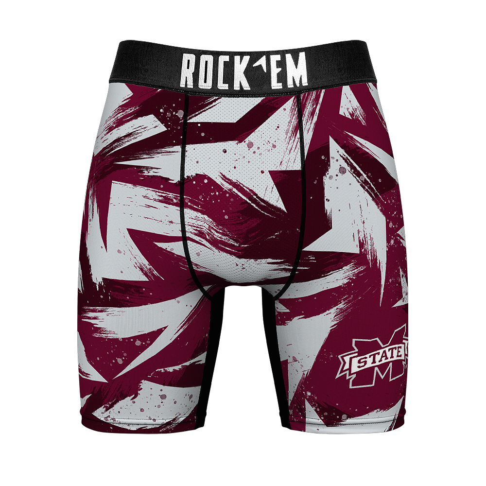 Boxer Briefs - Mississippi State Bulldogs - Game Paint - {{variant_title}}