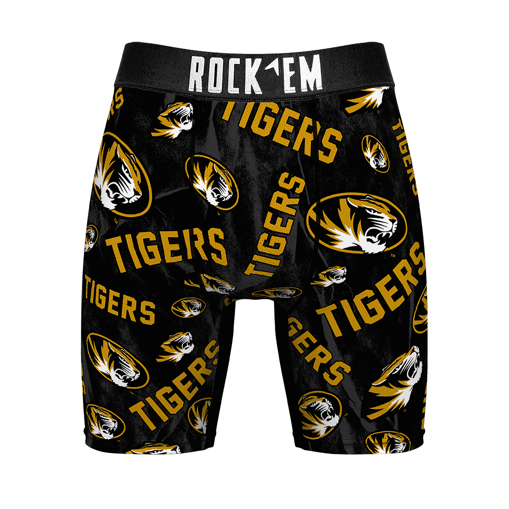 Boxer Briefs - Missouri Tigers - Logo All-Over - {{variant_title}}