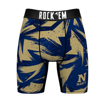 Boxer Briefs - Navy Midshipmen - Game Paint