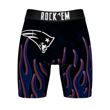 New England Patriots - 3D Flames