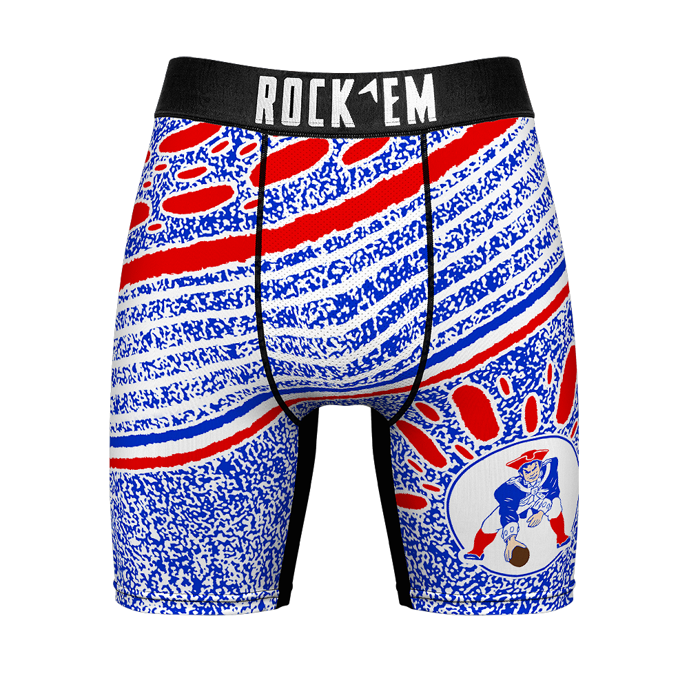 Boxer Briefs - New England Patriots - Throwback Splash - {{variant_title}}