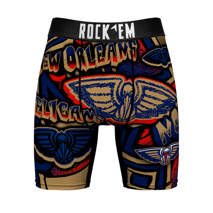 New Orleans Pelicans - Sketched – Front