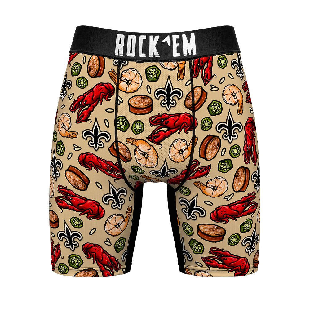 Boxer Briefs - New Orleans Saints - Gumbo - {{variant_title}}