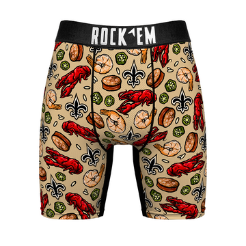 Boxer Briefs - New Orleans Saints - Gumbo