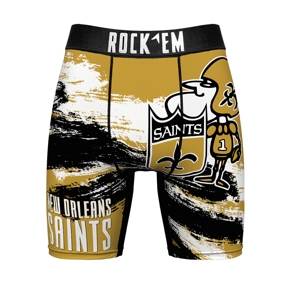 Boxer Briefs - New Orleans Saints - Throwback Paint - {{variant_title}}