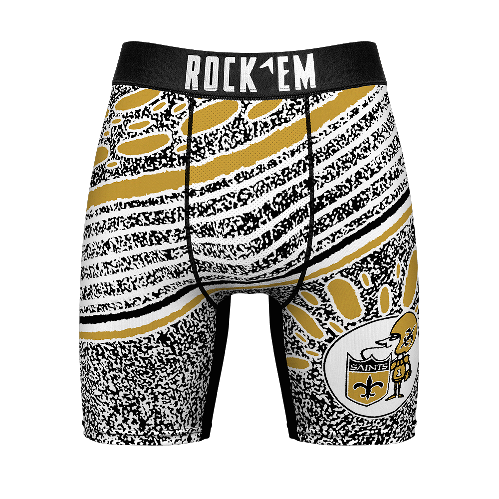 Boxer Briefs - New Orleans Saints - Throwback Splash - {{variant_title}}