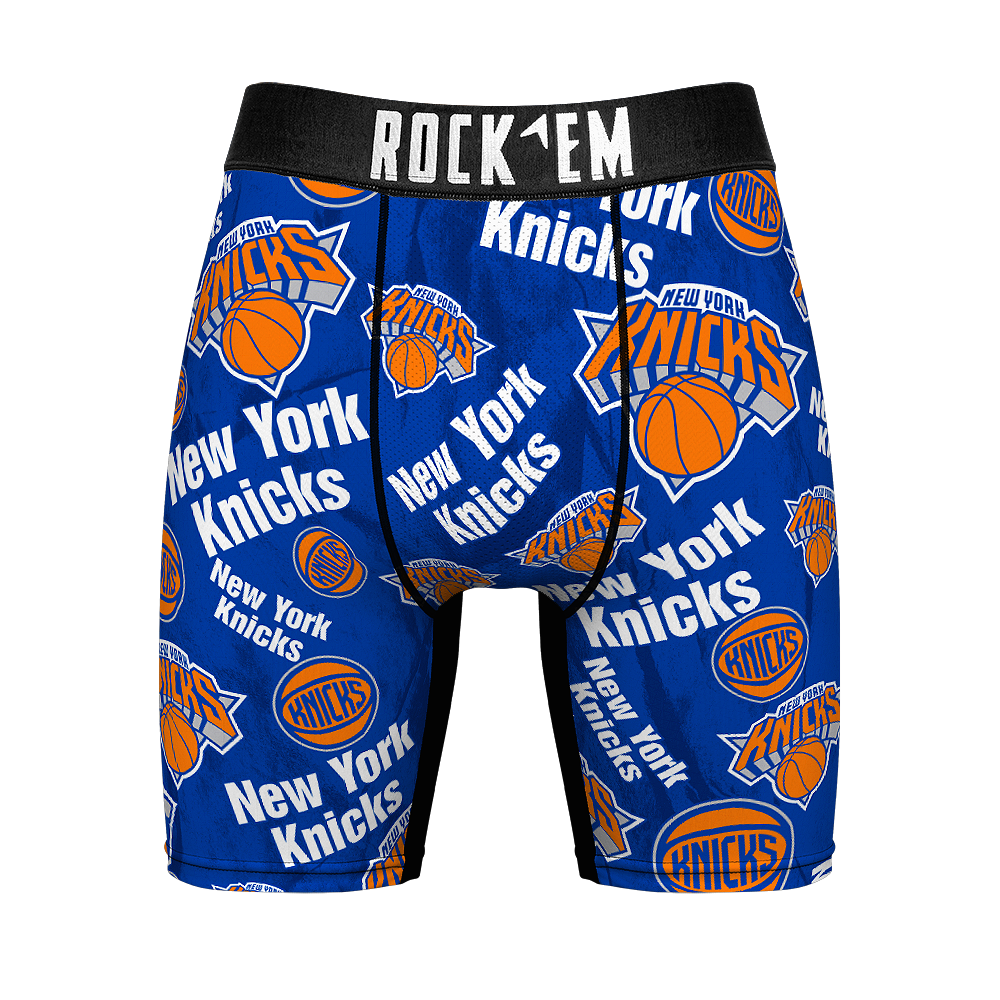 Boxer Briefs - New York Knicks - Logo All-Over - {{variant_title}}