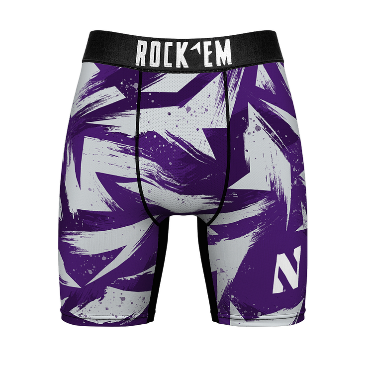 Boxer Briefs - Northwestern Wildcats - Game Paint - {{variant_title}}