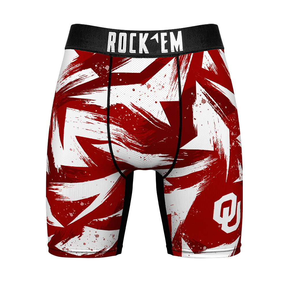 Boxer Briefs - Oklahoma Sooners - Game Paint - {{variant_title}}