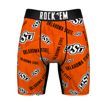 Boxer Briefs - Oklahoma State Cowboys - Logo All-Over