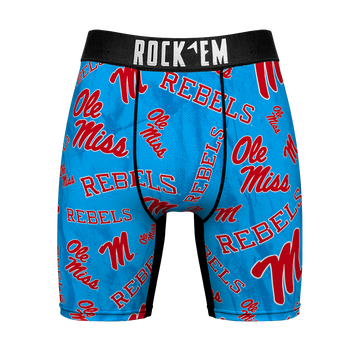 Ole Miss Rebels - Logo All-Over