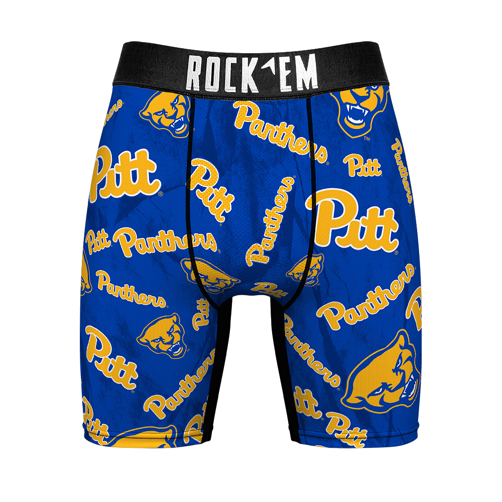 Boxer Briefs - Pittsburgh Panthers - Logo All-Over - {{variant_title}}