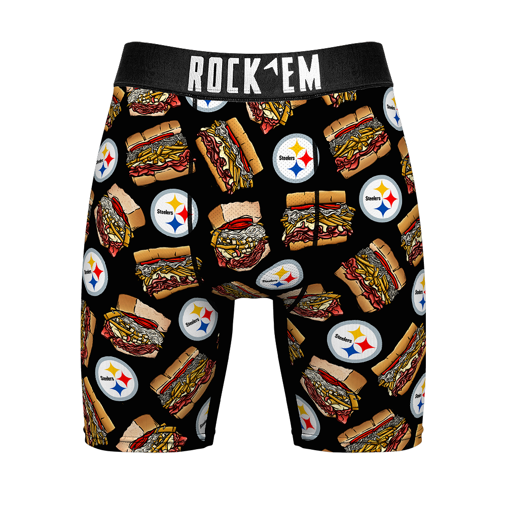 Boxer Briefs - Pittsburgh Steelers - Stacked Sandwich - {{variant_title}}