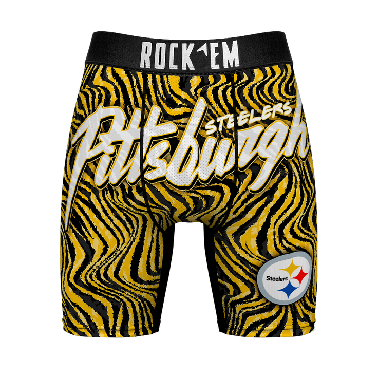 Pittsburgh Steelers - Neon Wave (Classic) – Front