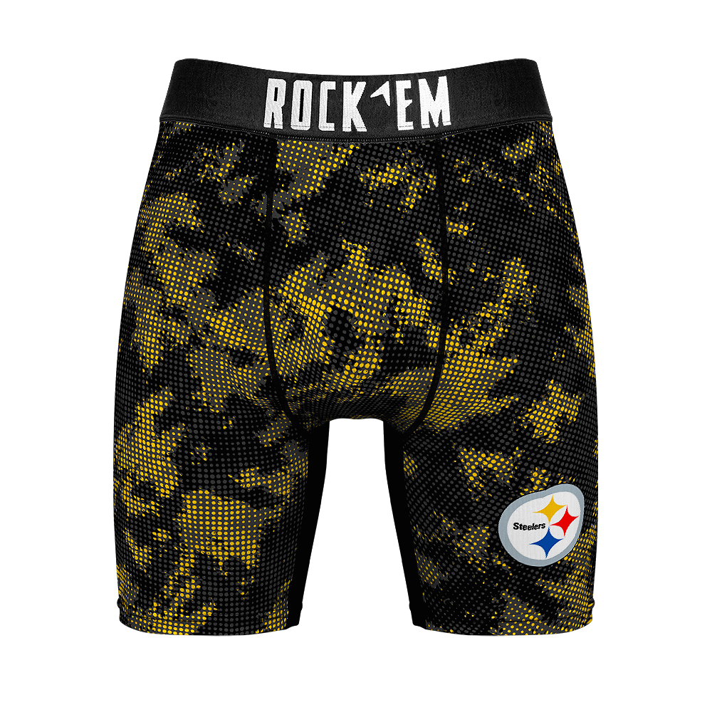 Boxer Briefs - Pittsburgh Steelers - Tech Camo - {{variant_title}}