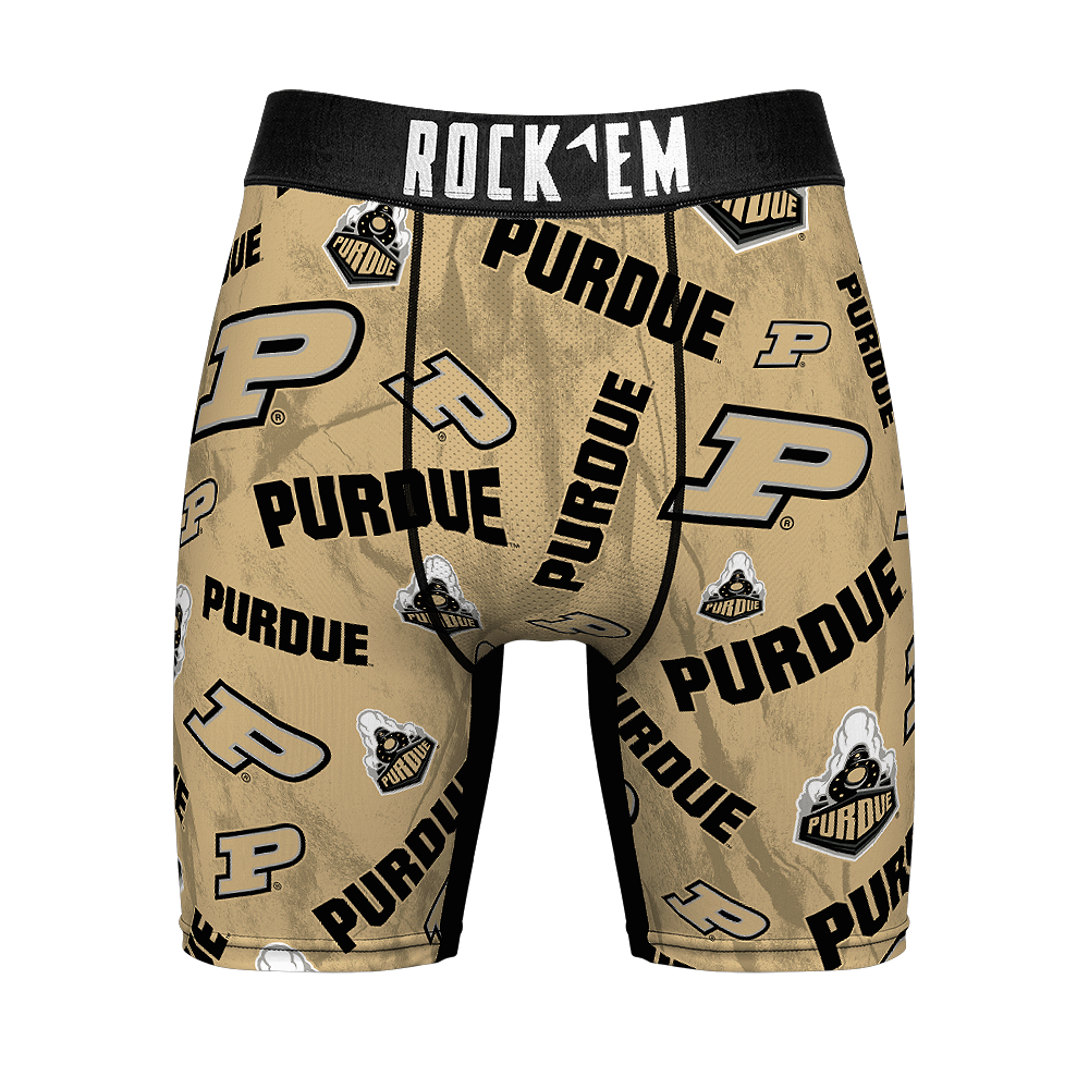 Boxer Briefs - Purdue Boilermakers - Logo All-Over - {{variant_title}}
