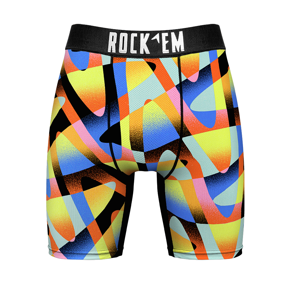 Boxer Briefs - Retro Wave - {{variant_title}}