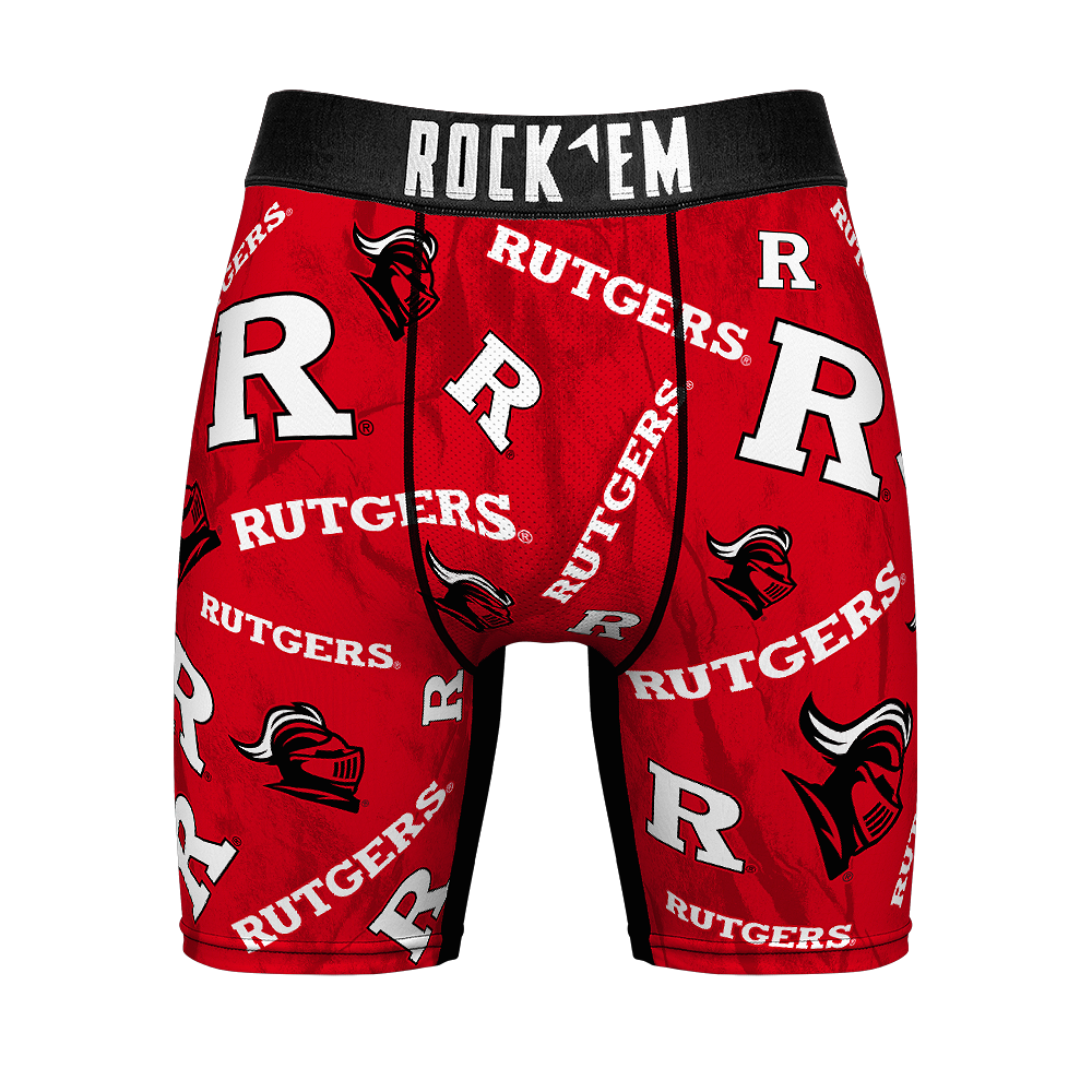 Boxer Briefs - Rutgers Scarlet Knights - Logo All-Over - {{variant_title}}