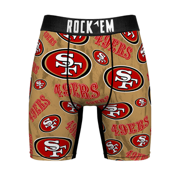 Boxer Briefs - San Francisco 49ers - Logo All-Over