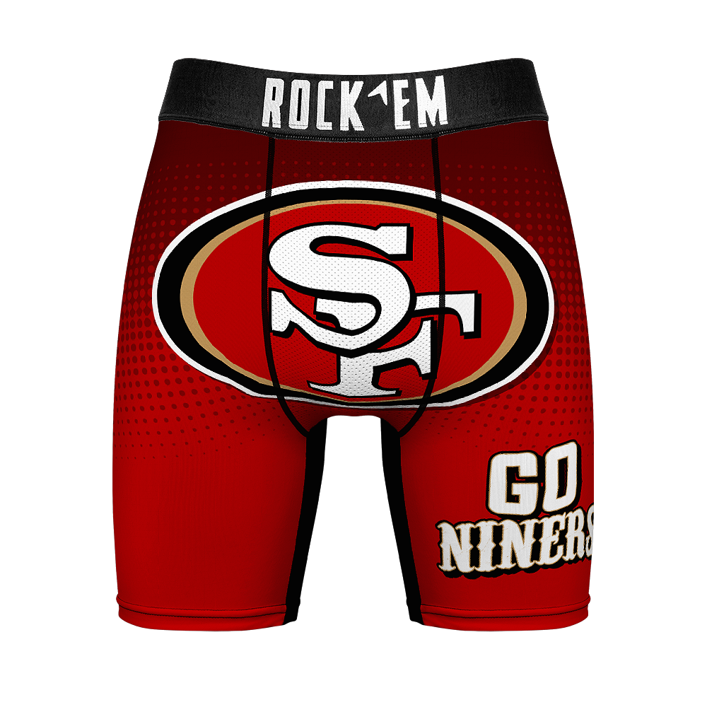 Boxer Briefs - San Francisco 49ers - Slogan - {{variant_title}}