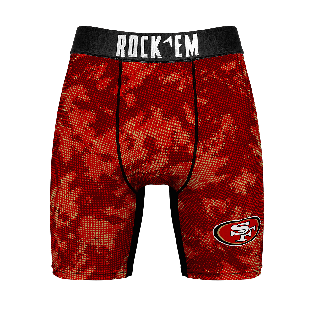 Boxer Briefs - San Francisco 49ers - Tech Camo - {{variant_title}}