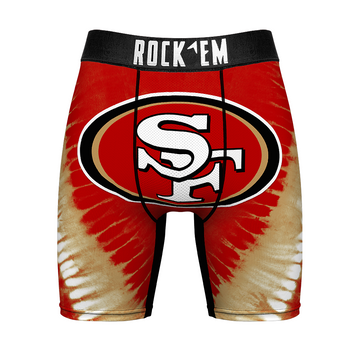 Boxer Briefs - San Francisco 49ers - V Shape Tie Dye
