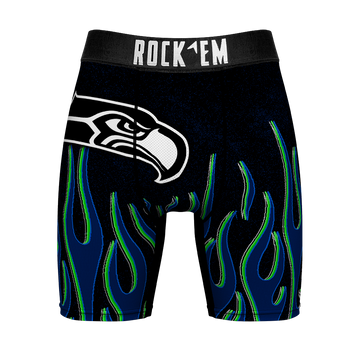 Seattle Seahawks - 3D Flames