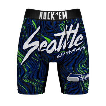 Seattle Seahawks - Neon Wave