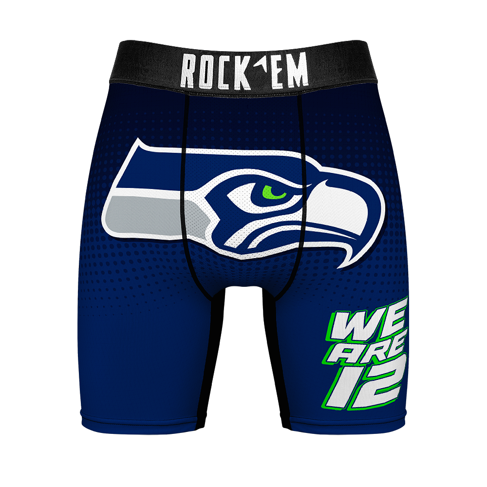 Boxer Briefs - Seattle Seahawks - Slogan - {{variant_title}}