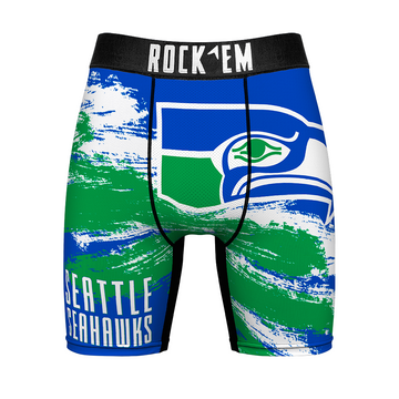 Boxer Briefs - Seattle Seahawks - Throwback Paint