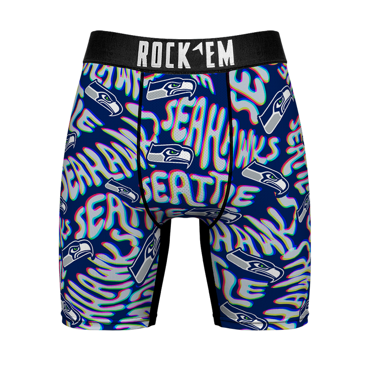 Seattle Seahawks - Twisted Wordmark – Front