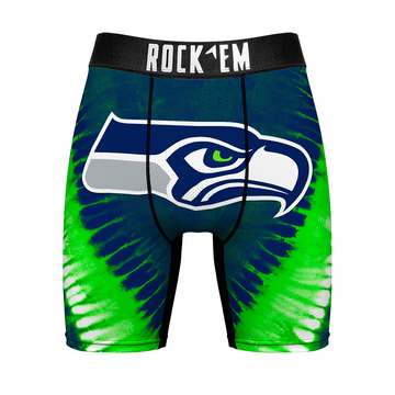 Boxer Briefs - Seattle Seahawks - V Shape Tie Dye