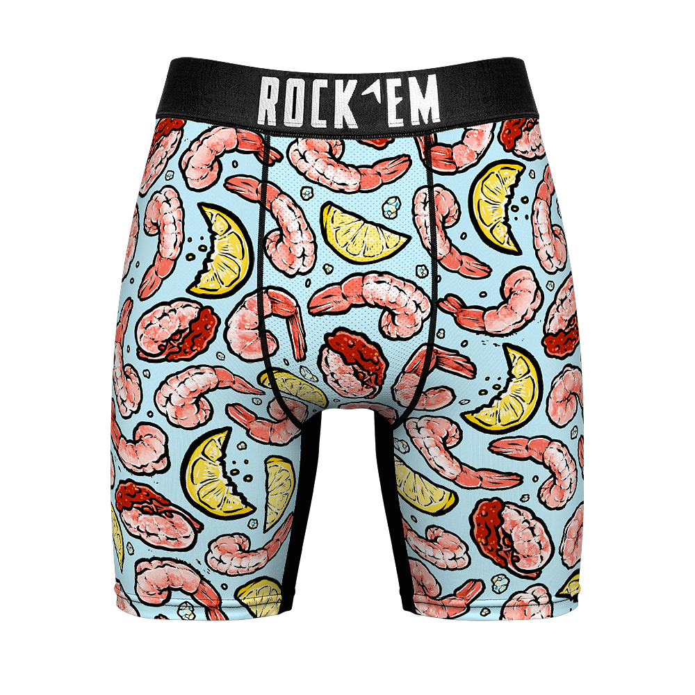 Boxer Briefs - Shrimp All-Over - {{variant_title}}