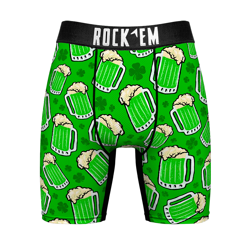 Boxer Briefs - Green Beer - {{variant_title}}