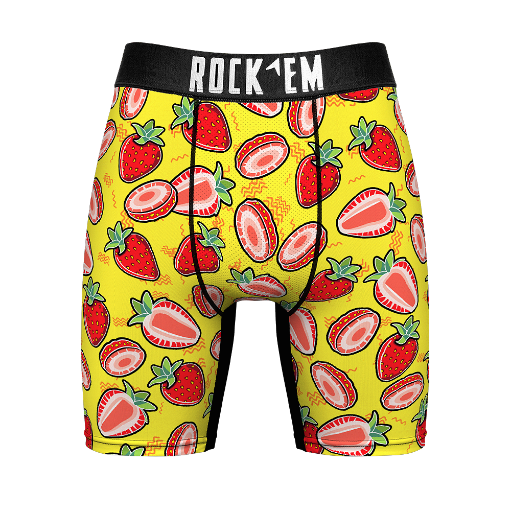 Boxer Briefs - Strawberries All-Over - {{variant_title}}