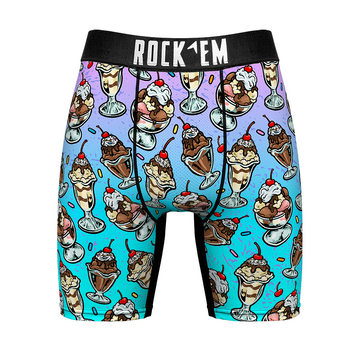 Boxer Briefs - Ice Cream Sundaes All-Over