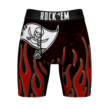 Tampa Bay Buccaneers - 3D Flames