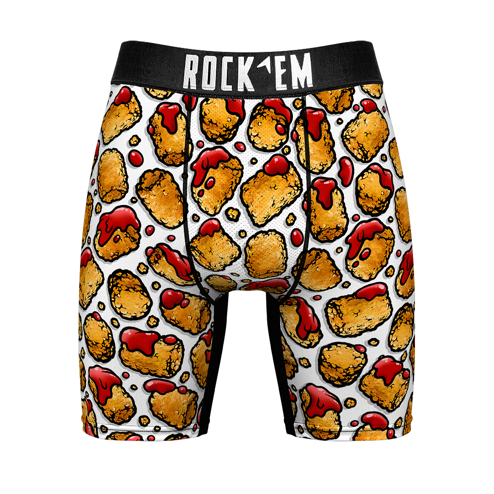 Boxer Briefs - Tater Tots All-Over - {{variant_title}}