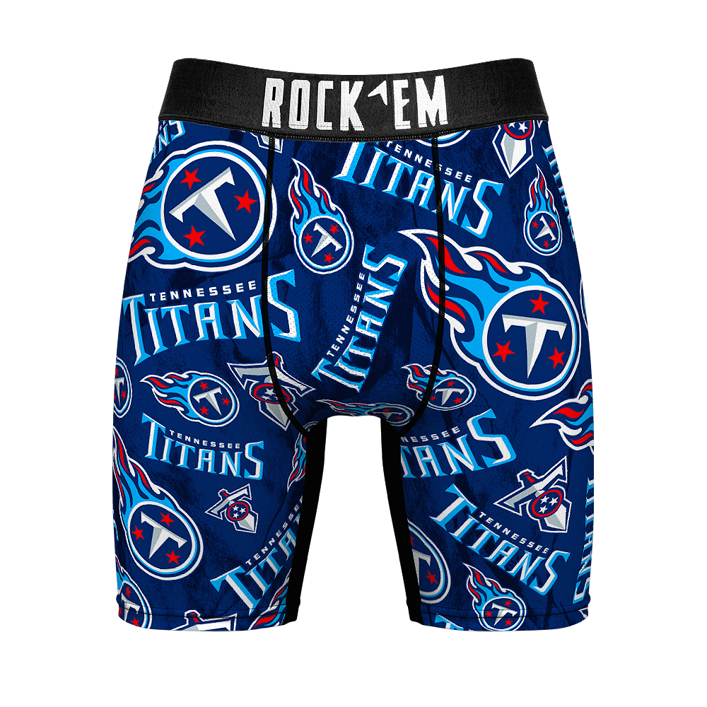 Boxer Briefs - Tennessee Titans - Logo All-Over - {{variant_title}}