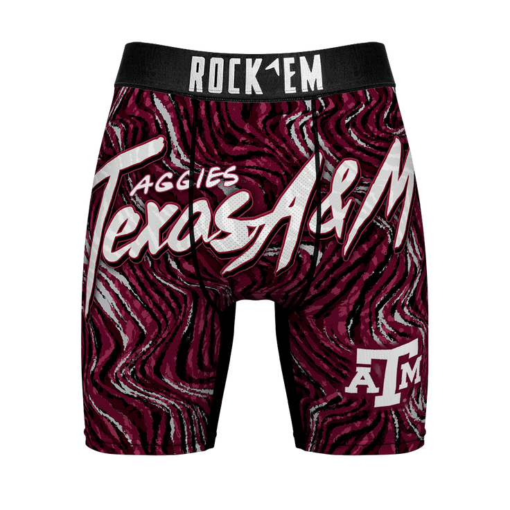 Texas A&M Aggies - Neon Wave – Front