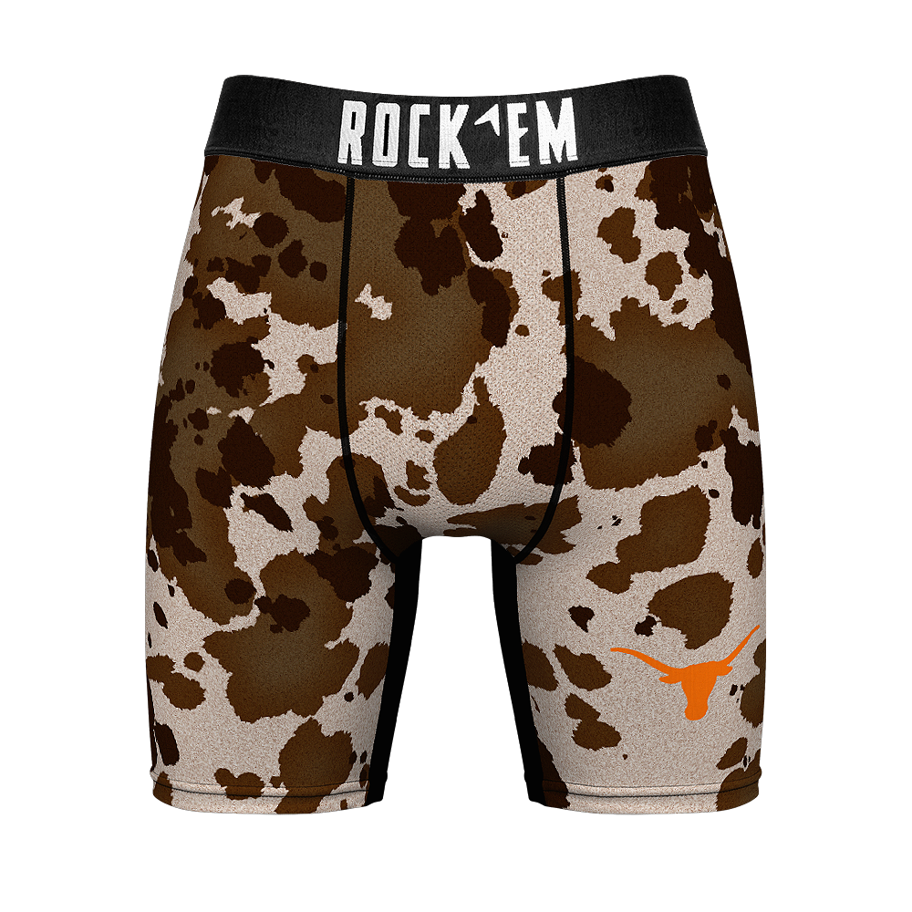 Boxer Briefs - Texas Longhorns - Bevo Print - {{variant_title}}