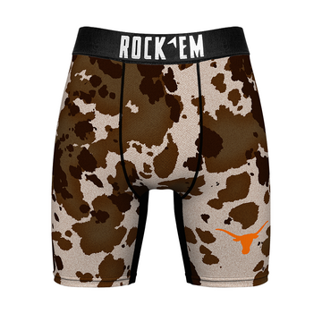 Boxer Briefs - Texas Longhorns - Bevo Print