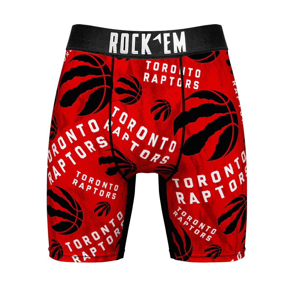 Boxer Briefs - Toronto Raptors - Logo All-Over - {{variant_title}}