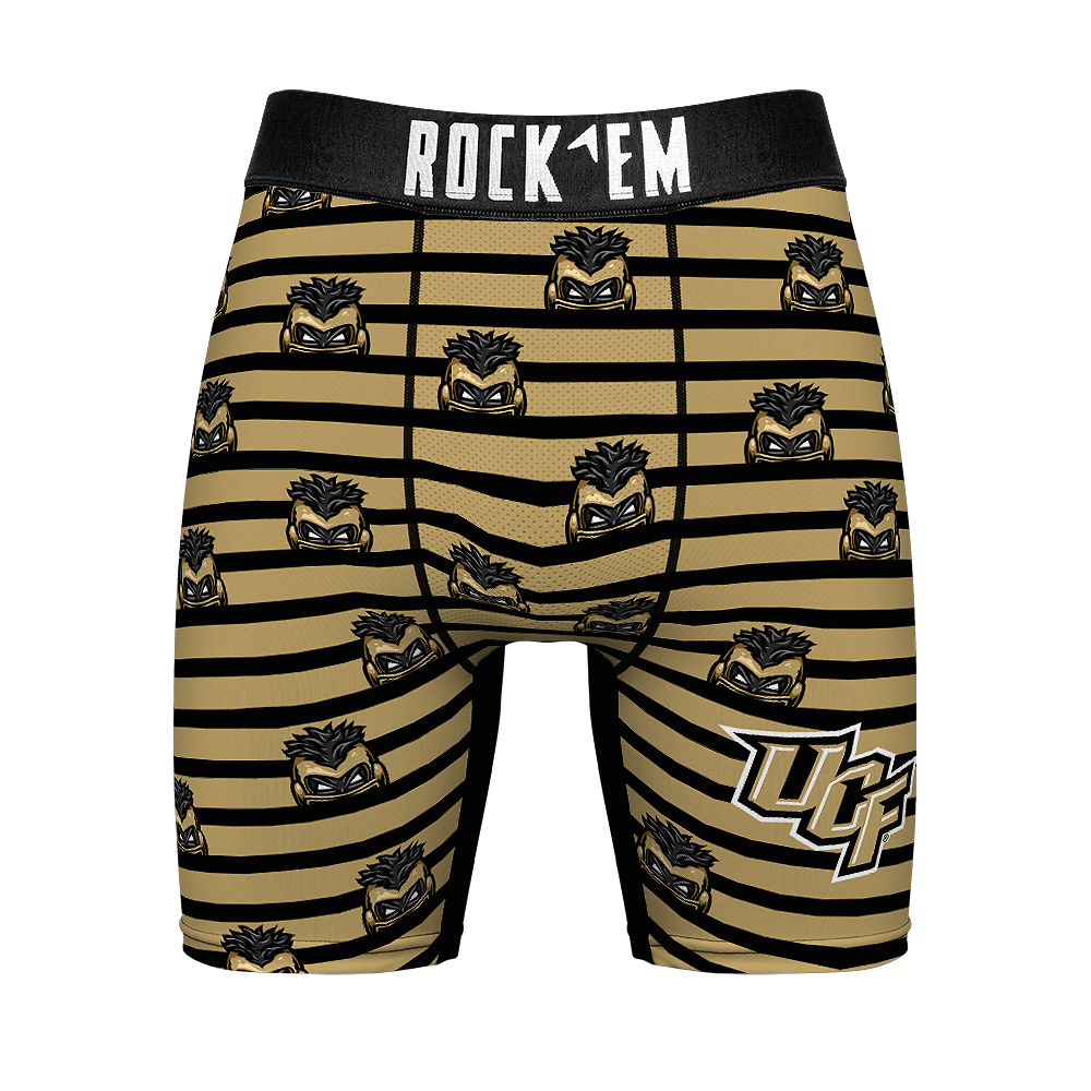Boxer Briefs - UCF Knights - Peek-A-Boo Stripes - {{variant_title}}
